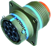 Circular Connector, Receptacle, 14-15, Wall; Military Specification Amphenol Aerospace - 60K6616 - Newark, An Avnet Company