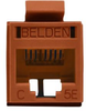 Rj45 Connector, Jack, 8P8C, 1Port, Cat5E; Modular Connector Type Belden - 03AC7456 - Newark, An Avnet Company