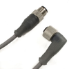 OBSOLETE - Alpha Connect Cordset - M12 Male Straight to M12 Female 90° - 22AWG 3 Poles - DR03AW104 - Slate - 0.6M (1.97ft) - ALPDR03AW104-SL355 - Lapp Tannehill