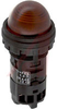 Light, Pilot; Red; 22 mm; 10 A @ 24 VAC; Panel; Finger Safe Screw; 44.7 mm -- 70174995
