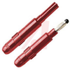 Connector; Banana Plug; 20 A; Red; 1500V (RMS); 80 degC; Lucel Acetal Polymer -- 70197802