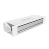 Magnetic Latch, Snap-In- Rectangular hole, 52 N  Rated Load, Large Size, White - 02-10-201-20 - Southco