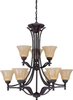 60-1723 Mid. Chandeliers-Glass Up - 471404 - Capital Lighting, Inc.