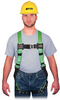 Miller 650PC Green Universal Vest-Style Body Harness - Vinyl-Coated Webbing - 612230-14998 - 612230-14998 - R. S. Hughes Company, Inc.