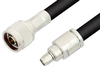 SMA Male to N Male Cable 24 Inch Length Using RG214 Coax, RoHS - PE3422LF-24 - Pasternack