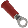 Terminal, Ring, 1/4, 8Awg, Nylon, Red; Stud Size - Metric 3M - 07H1867 - Newark, An Avnet Company