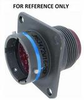 DEUTSCH MS3472W18-11SZ Circular Connector, MIL-DTL-26482 Series II, Wall Mount Receptacle, 11 Contacts, Crimp Socket - 795-MS3472W18-11SZ - Utmel Electronic Limited