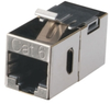 CAT6 Keystone Feed-Through Straight-Pinned Coupler - FM693 - Visual Sound, Inc.
