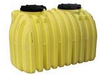 1000 Gallon Two Compartment Plastic Septic Tank - A-AST-1000-2 - Plastic-Mart