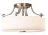 SF259BS Semi-Flush Mts.-Drum Shade - 694241 - Capital Lighting, Inc.