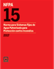 NFPA 15, Standard for Water Spray Fixed Systems for Fire Protection, Spanish