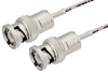 BNC Male to BNC Male Cable 48 Inch Length Using RG178 Coax - PE33130-48 - Pasternack