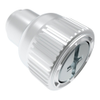Captive Screw, M4 X 0.7, Flare-in, Phillips/Slot Combination, Knurled Bright Knob - 47-82-384-10 - Southco