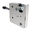 Electronic Rotary Push-to-Close Latch, Delayed Relock, With Latch Status Microswitch, Non-sealed Connector, M6 X 1.0, Steel Housing, Zinc Plate, Bright chromate - R4-EM-22-161 - Southco