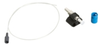 Pre-Polished Fiber Optic Connector, 8.5-Micron Single-Mode, ST, Blue, 12-Pack - PP-ST-SM - Visual Sound, Inc.