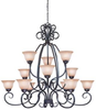 22012-FM Large Chandeliers-Glass Shade - 780827 - Capital Lighting, Inc.