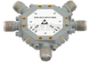 SP4T High Isolation PIN Diode Switch 6 GHz to 12 GHz, 75 dB, 27 dBm, 2.5 dB Loss and SMA - SDS-0612-SP4T-SMA - Fairview Microwave Inc.