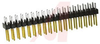 AMPMODU Breakaway Header, 80 Position, Dual Row, .100 CL, Vertical Mount - 70042482 - Allied Electronics, Inc.