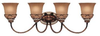 Bathroom Fixtures-Four Lights - 73072 - Light Center (The)