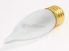 25 Watt, 130 Volt Frosted Bent Tip Decorative Bulb - 409025 - bulbs.com