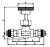 Low Pressure Needle Valve -- 310C04 - Image