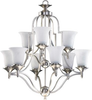 615-9-65 Mid. Chandeliers-Glass Up - 792666 - Capital Lighting, Inc.