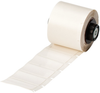 Brady B-422 White Polyester Thermal Transfer Die-Cut Thermal Transfer Printer Label Roll - 1.5 in Width - 3/4 in Height - PTL-30-422 - 662820-18421 - R. S. Hughes Company, Inc.