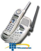 Panasonic 2.4GHz Cordless Phone w/Digital Answering System - KX-TG2224W - TelephoneStuff.com