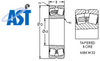 Ball and Roller Bearings -- 21308MBKW33 - Image
