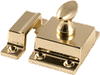 Classic Cupboard Latch, Polished Brass - 814572 - HardwareSource, Inc.