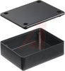 Box; High-Impact Polystyrene; Polyurethane; 3 in.; 2.5 in.; 1 in.; Black; Gray - 70147642 - Allied Electronics, Inc.