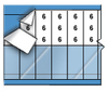Self-Laminating Solid Numbers Wire Marker Card - SLF-6-PK - Brady Corporation