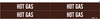 Self-Sticking Vinyl Pipe Marker - 7373-4 - Brady Corporation