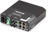 6-Port Industrial 10BaseT/100BaseTX Ethernet Switch PoE Extreme - LPH240A-P-2ST - Black Box