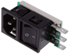 Power Entry Connectors - Inlets, Outlets, Modules - 486-6054-ND - DigiKey