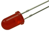 Led, Red, T-1 3/4 (5Mm), 75Mcd, 643Nm; Led Color Multicomp Pro - 14N9425 - Newark, An Avnet Company