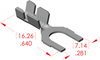Spade Terminal - 03156 - ETCO Incorporated