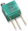 Trimmer, Pot, 10K, 21Turn, Th; Trimpot Type Vishay Foil Resistors - 39T1714 - Newark, An Avnet Company
