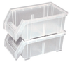 LEWISBins+ Clear Hang & Stack Bins - 54805 - U.S. Plastic Corporation