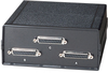 DB25 2-to-1 Manual Desktop Switch MMM All Leads - SWL025A-FFF - Black Box