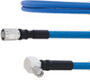 Plenum Low PIM RA SMA Male to NEX10 Male Cable SPP-250-LLPL Coax in 200 cm Using Times Microwave Parts and RoHS - FMCA1929-200CM - Fairview Microwave Inc.