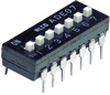 Dip Switch, 3 Pos, Spst, Slide; No. Of Circuits Te Connectivity - 21R5943 - Newark, An Avnet Company