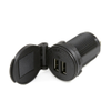 Blue Sea Systems 1046 Device Recognition Circular Socket Mount, USB Charger, 4A, 48VDC -- 78521 - Image