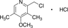 2-(Chloromethyl)-4-methoxy-3,5-dimethylpyridine HCl - 22190 - Medical Isotopes, Inc.
