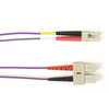 8m (26.3ft) SCLC VT OM3 MM Fiber Patch Cable INDR Zip OFNR - FOCMR10-008M-SCLC-VT - Black Box