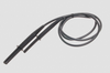 Test lead 1.8 m 11 kV (banana plugs, shielded) black/graphite - WAPRZ1X8BLBBE10K - Sonel Test