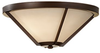 Light Indoor Flush Mount - FM365HTBZ - Murray Feiss Lighting