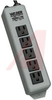 Power Strip; 5; 15 A; 120 VAC; 6 ft.; 1.5 H x 2.5 in. W x 8.6 in. D; Metal - 70200223 - Allied Electronics, Inc.