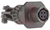 CONNECTOR,CABLE CONNECTING RECEPTACLE W/CABLE CLAMP,4 #20 SOLDER SOCKET CONTACT - 70010674 - Allied Electronics, Inc.