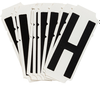 Condensed Gothic Quik-Align Ten Packs - 6500-H - Brady Corporation